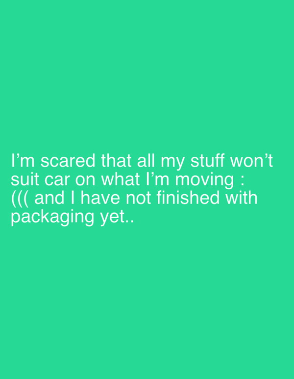 Zagreb resident struggles with packing, moving preparations