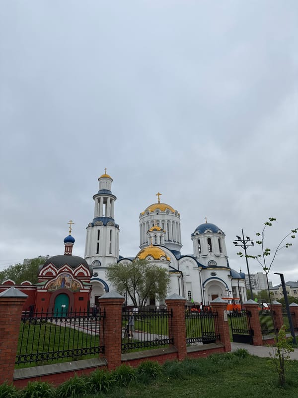 Medical worker documents morning shift at Moscow clinic