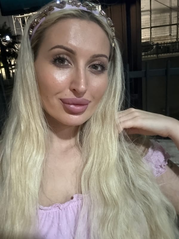 Night out selfies and a blue-eyed tabby cat