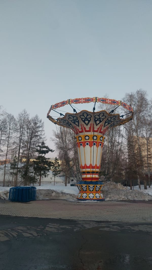 Winter scenes documented across parks and streets in Novosibirsk