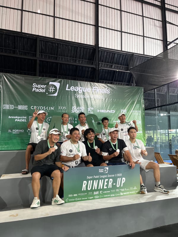 Super Padel League Season 1/2026 finals awards ceremony concludes