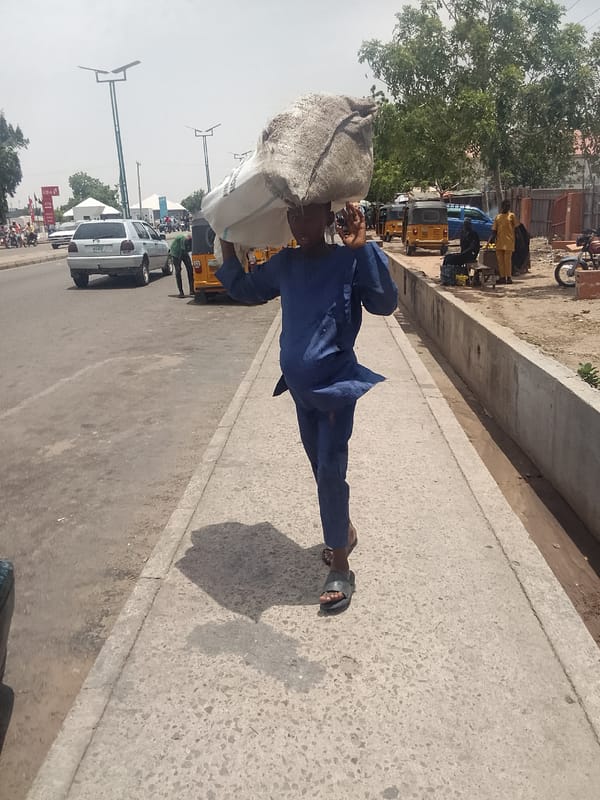 Daily life captured in Pantame, Nigeria street scenes