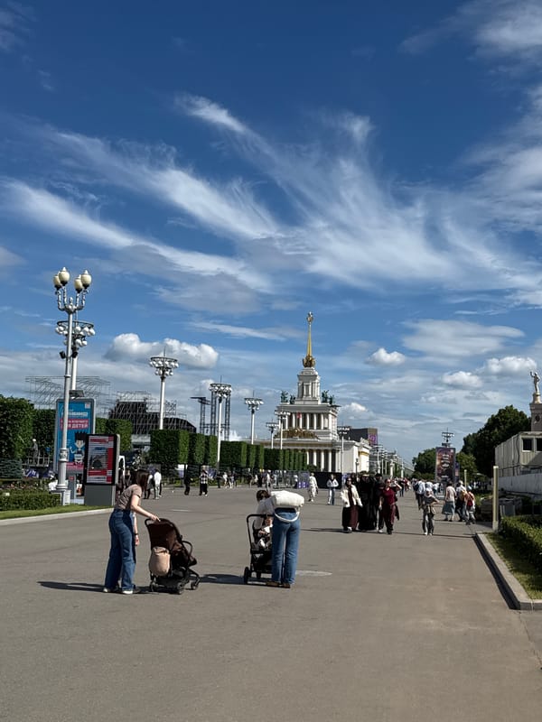 Afternoon walk through VDNKh's grand Soviet pavilions