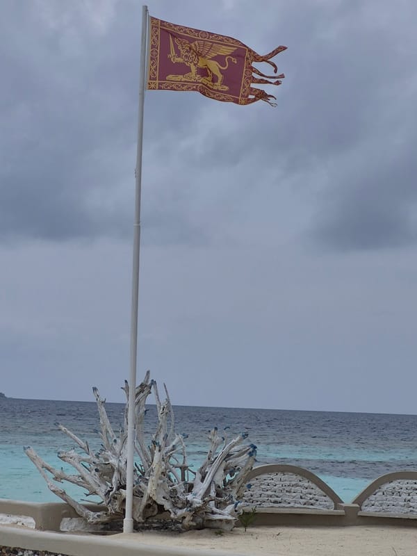 Morning scenes documented across Maldivian island village infrastructure