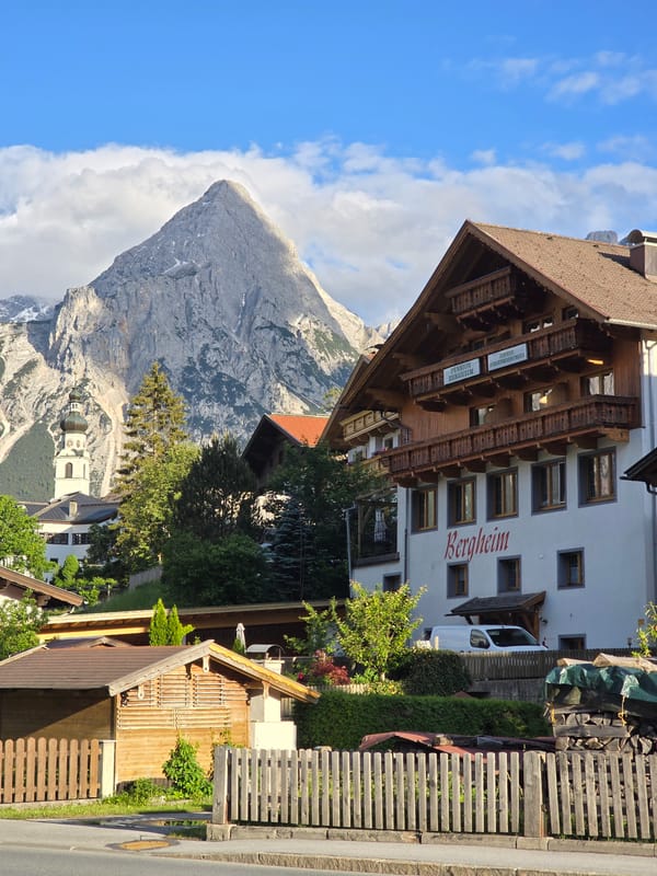 Witness documents scenic alpine views across Lermoos, Austria