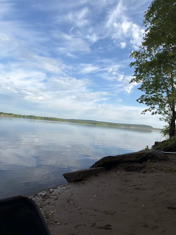 Peaceful waterscape documented in Noviy, Russia during early morning