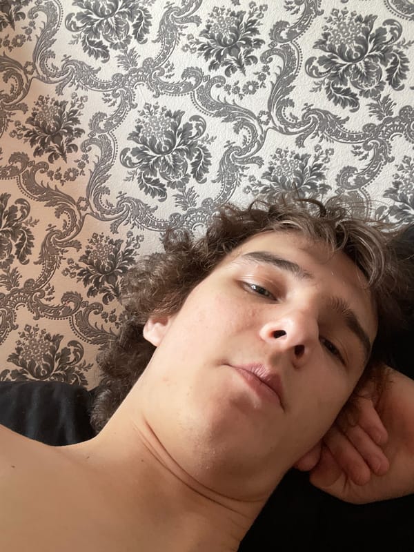 Morning selfie session captured in Krasnoyarsk apartment