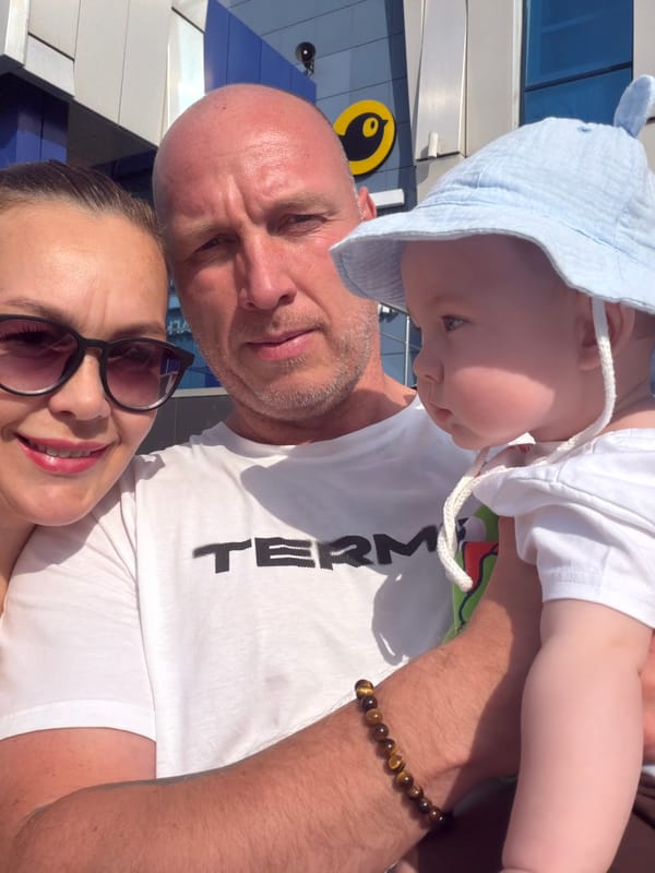 A casual afternoon out with a baby in Chaikovsky