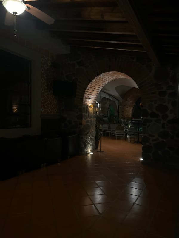 Nighttime scenes documented across restaurants and streets in Atlixco