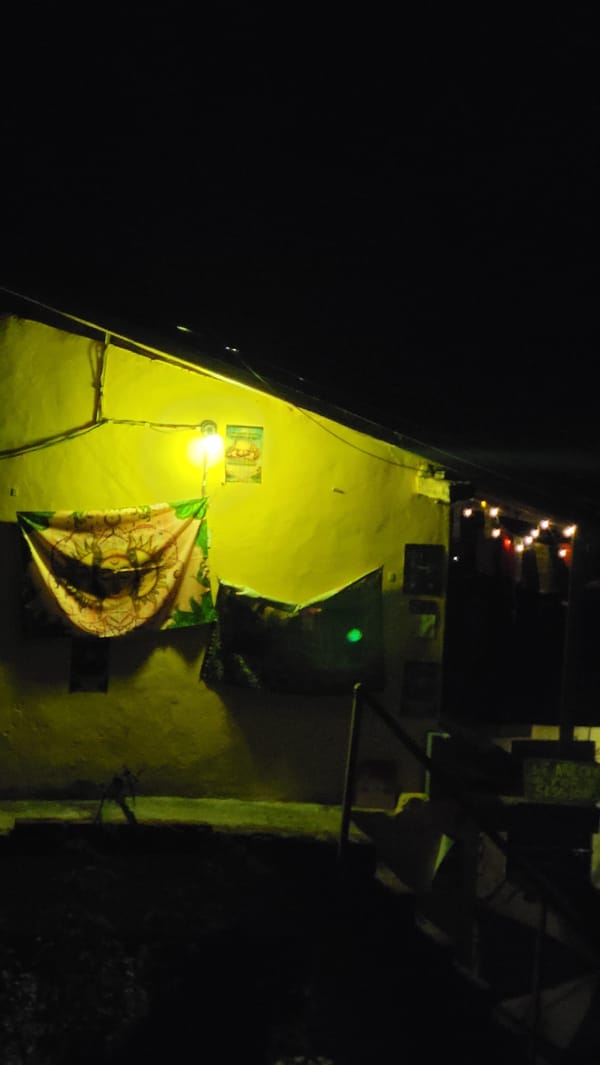 Evening light and fire scenes documented in Haini, India