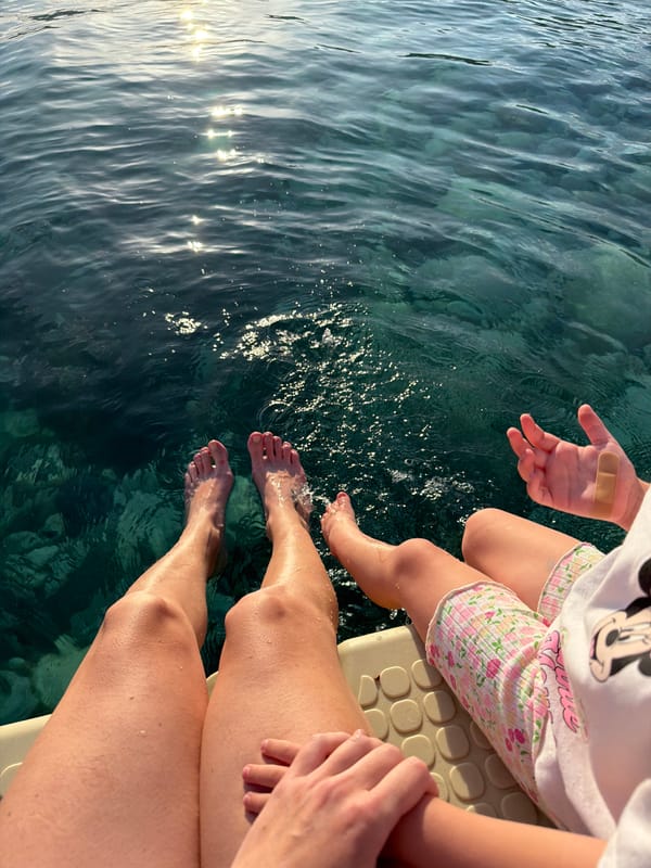 Family enjoys boat outing at coastal resort destination
