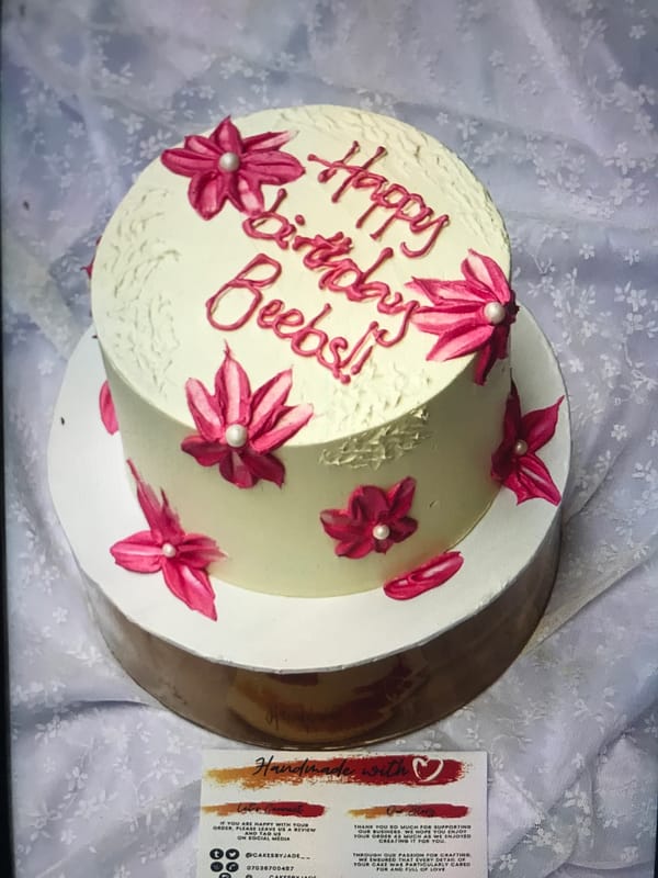 Birthday cake spotted in Jos, Nigeria