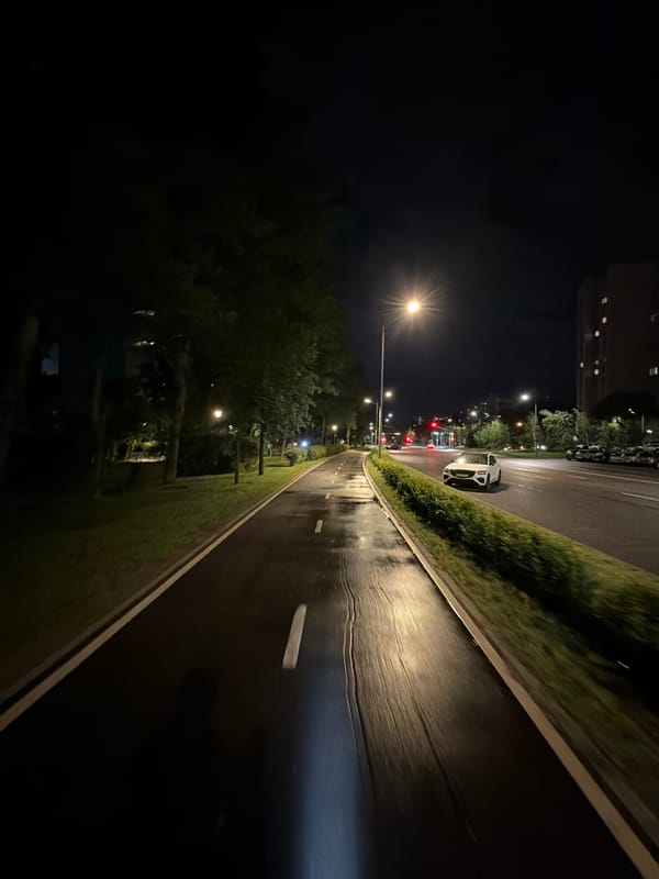 Witness documents wet Moscow streets during rainy May evening