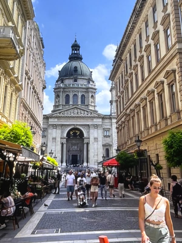 Exploring Budapest's historic architecture and riverside streets