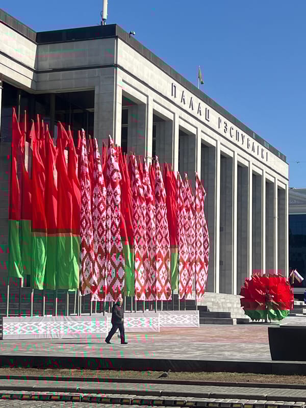 Morning scenes across historical Minsk captured by witness