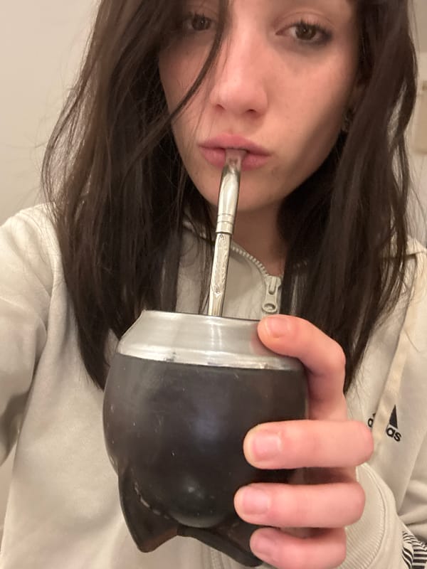 Buenos Aires evening mate drinking and food moments captured