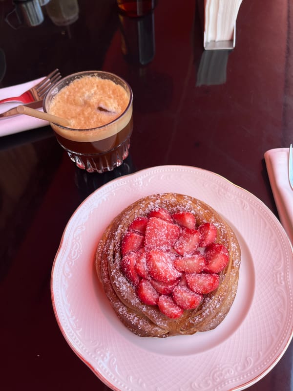 Spring morning cafe visit documented in Yerevan, Armenia