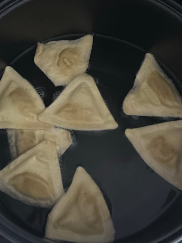 Homemade ravioli cooking and Sofia neighborhood scenes