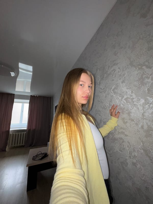 Woman photographed resting in Chaikovsky, Russia early morning