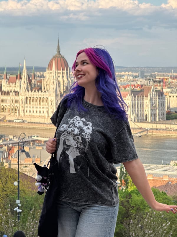 Tourists visit Budapest's Castle Hill landmarks during afternoon sightseeing