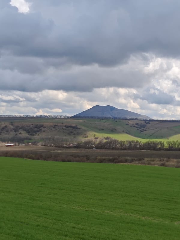 Rural landscape photographed near Yuza, Russia
