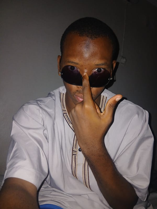 Quick indoor photo session in Lagos, traditional attire on display