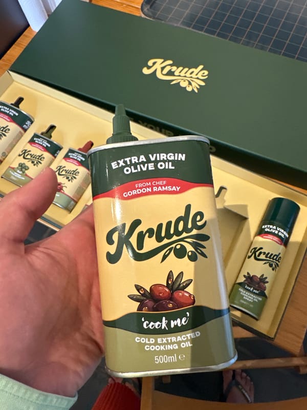 Unboxing premium gifts against a London summer backdrop