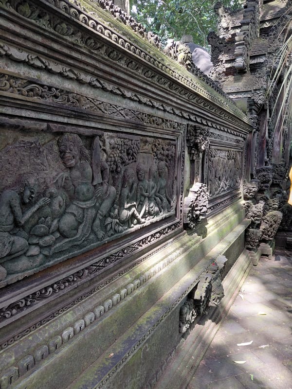 Inside Ubud's Sacred Monkey Forest: temples, macaques, and jungle