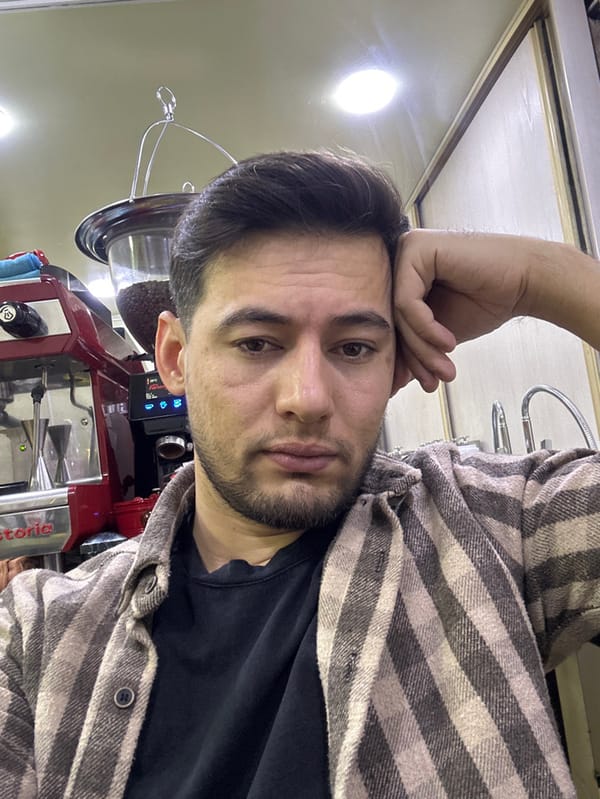 Man Documents Late Night Coffee Shop Visit in Tashkent