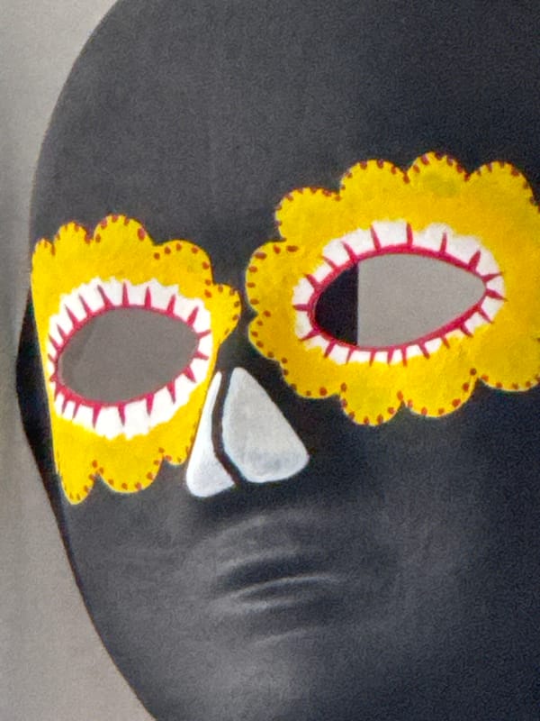 Decorative teardrop designs spotted on surface in Fethiye