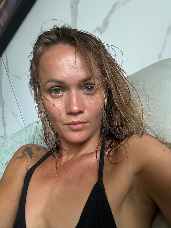 Post-swim selfies at a Ko Samui interior