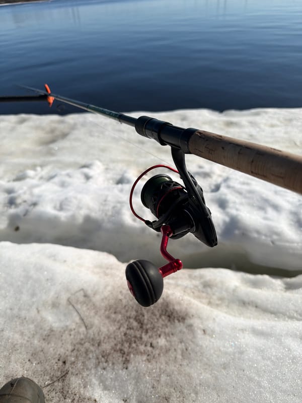 Early morning ice fishing activities observed near Chaikovsky, Russia