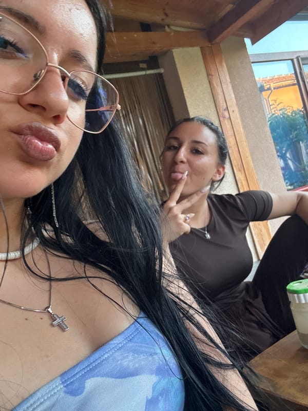 Young women document casual moments in selfies and photos