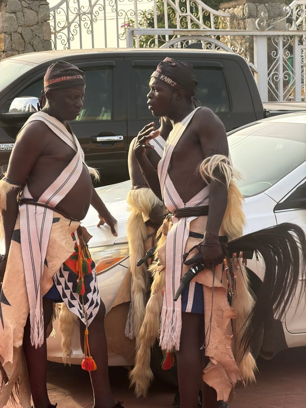 Formal celebration with music and dancing held in Jos