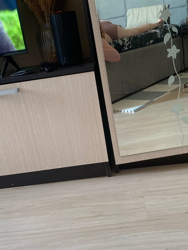 Residential interior with TV and electronics documented in Yekaterinburg