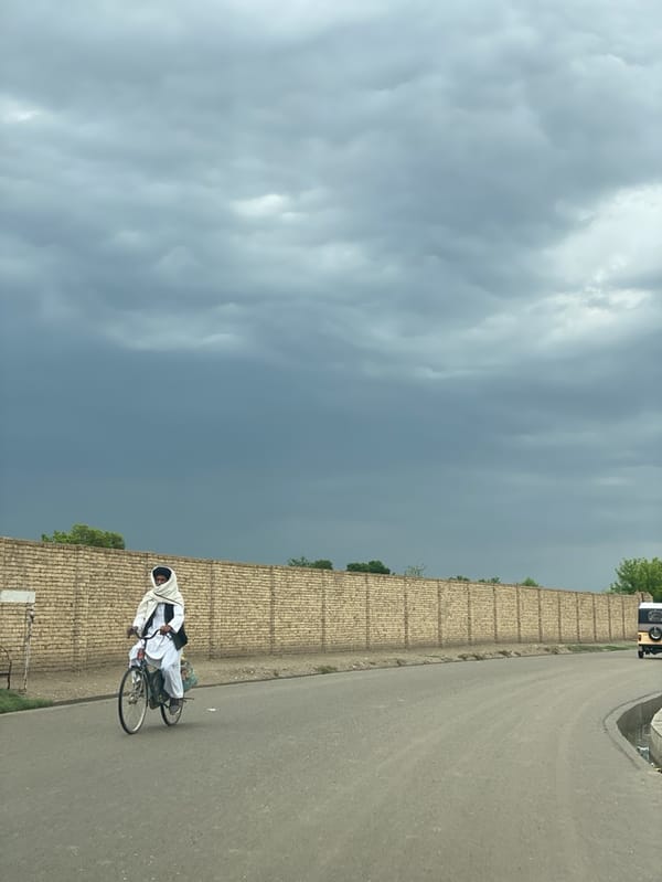 Morning street scenes captured in Kandahar, Afghanistan
