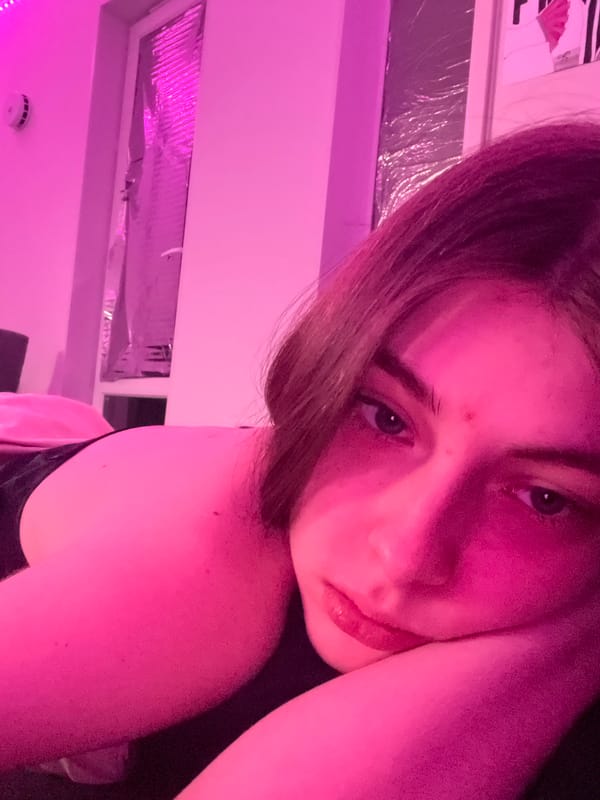 Private selfie session captured in Saint Petersburg apartment
