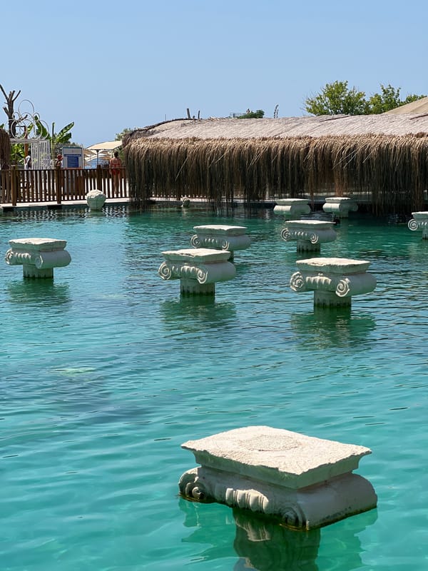Resort day in full swing at Kemer, Turkey
