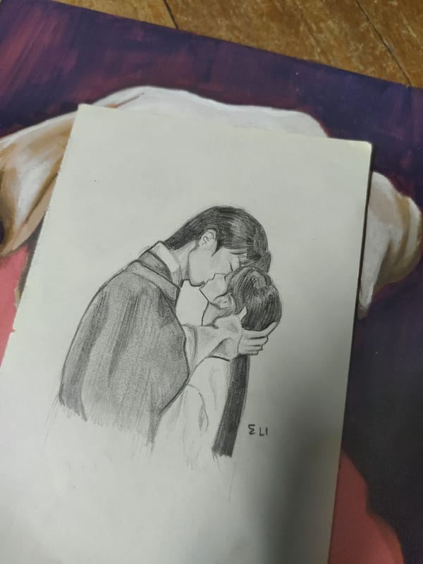 Artist sketches romantic scenes, paints dog portraits in Davao City