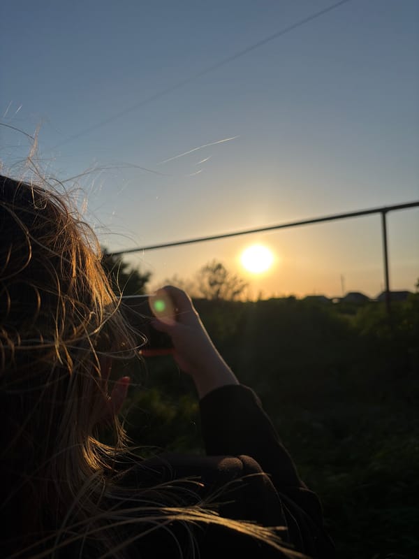 Everyday moments documented in Russian village during afternoon