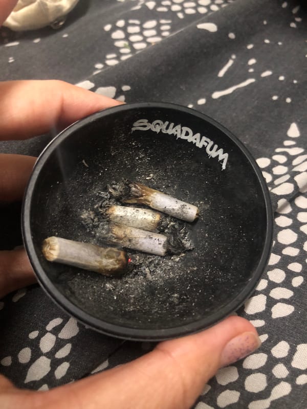 Mirror selfies captured in Buenos Aires early morning