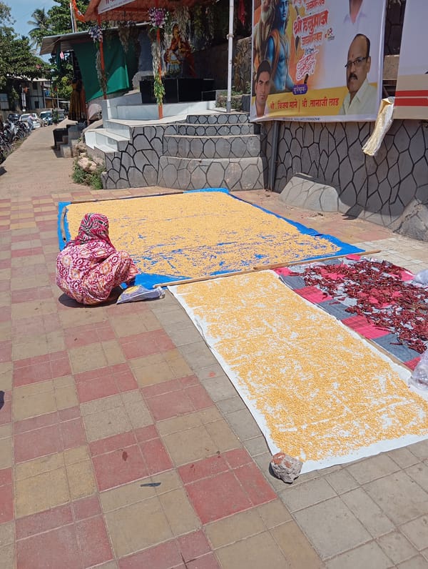Morning street life documented across Mumbai sidewalks and markets