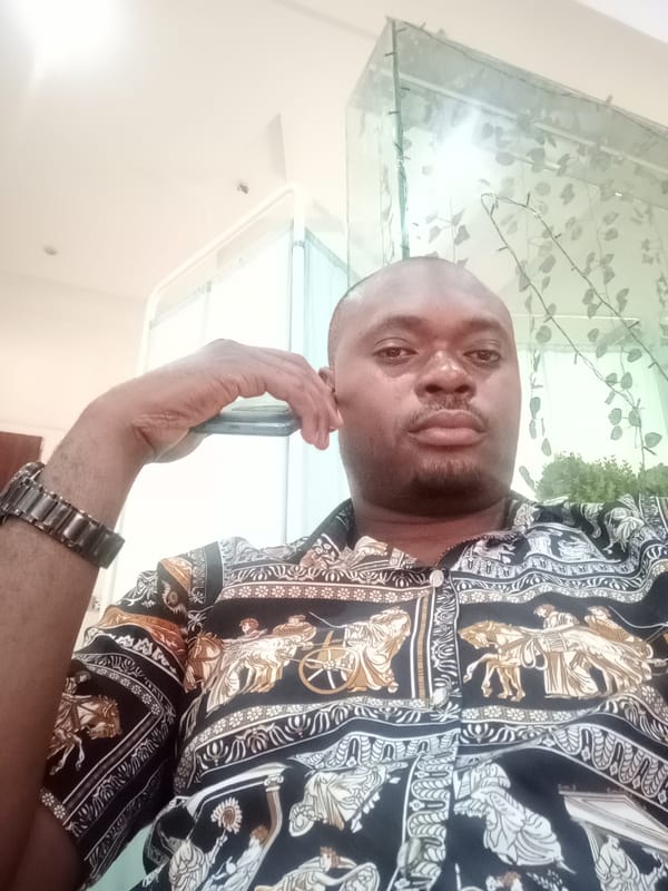 Clinic waiting room gathering documented in Gwarinpa, Nigeria