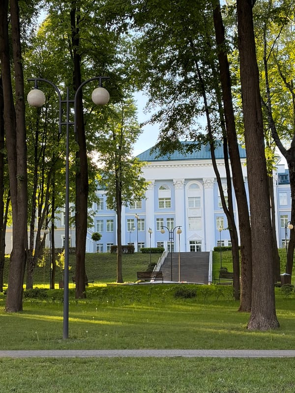 Afternoon architectural documentation across Minsk includes airport, parks, buildings