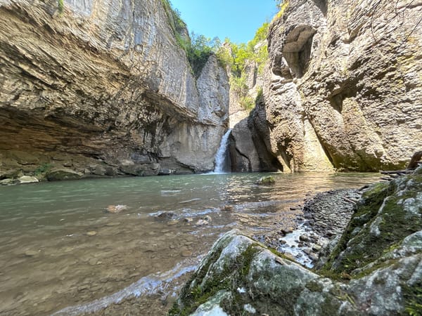 Waterfall formations documented across Bulgarian canyon locations