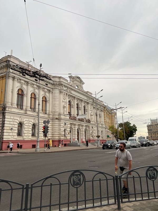 Afternoon in Kharkiv: metro platforms and city streets