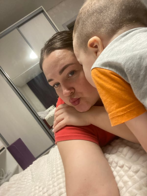 Child naps in bedroom, Sochi