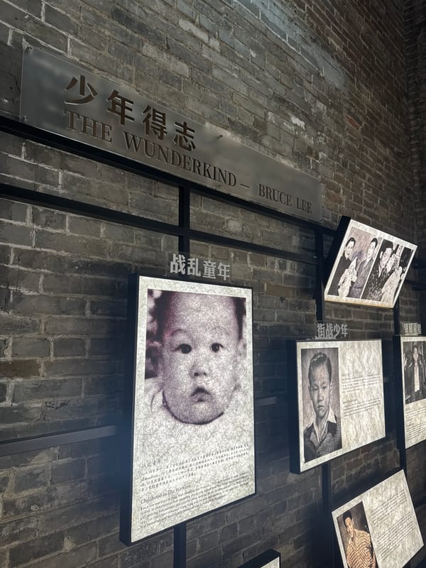 Visitor documents Bruce Lee exhibits, martial arts sites in Guangzhou