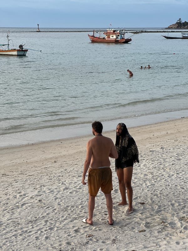 Daily life moments documented across Ko Pha Ngan island