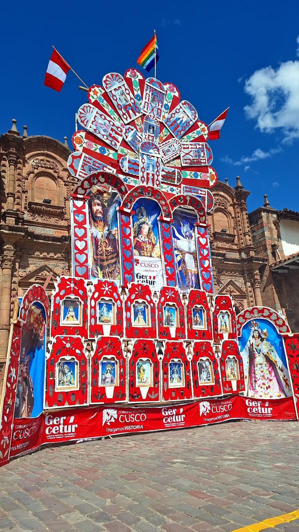 Corpus Christi celebrations documented in historic Cuzco, Peru